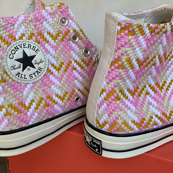 CONVERSE CHUCK 70 HI EGRET/MULTI/BLACK MEN’S - Picture 14 of 16